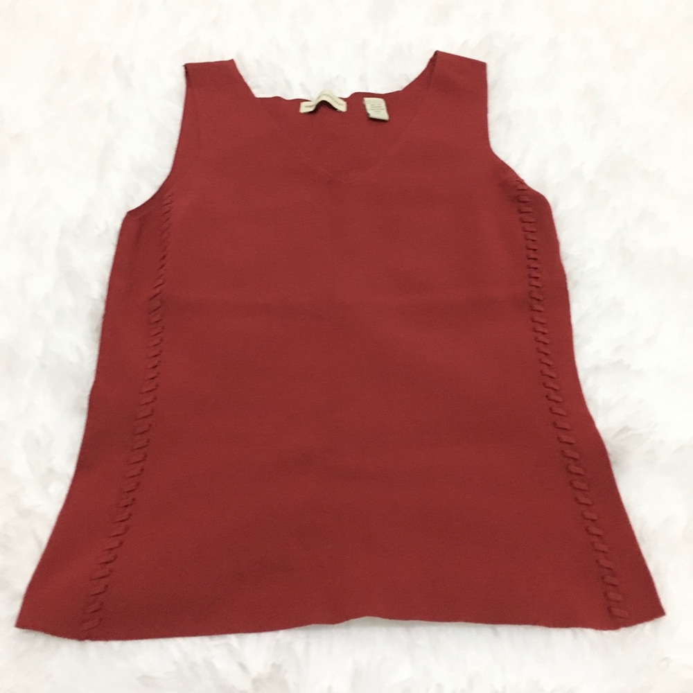 VALERIE SEPARATES Knit Top red size M